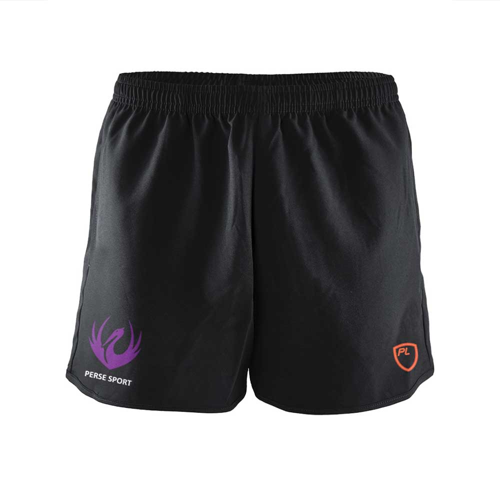 Perse Upper Girls' Black PE & Games Short (Compulsory or Skort)