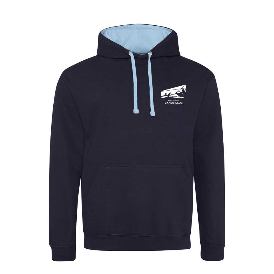 Perse Canoe Club Hoody Navy/Sky