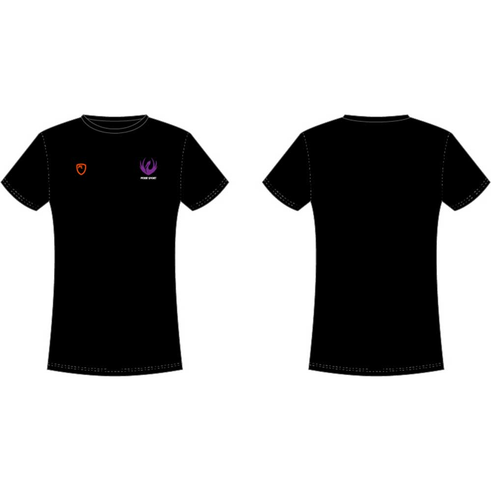Perse Staff Cotton T-Shirt Black